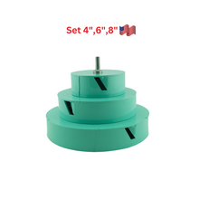 1 juego completo de herramientas de biselado de 4", 6" y 8" para SDR 35/26 (adaptador de taladro para 6" u 8" no incluido)