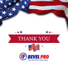 BEVEL PRO PVC 8" BEVELING TOOL FOR C900 WATER PIPE